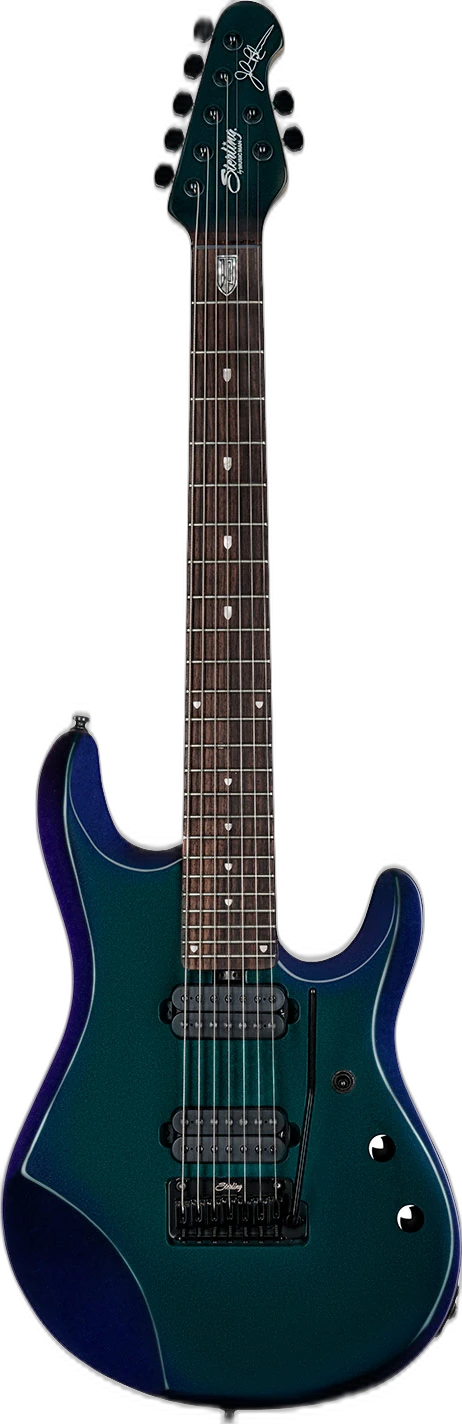 Musicman JP70 in Music Man Sterling 7 String Mystic Dream