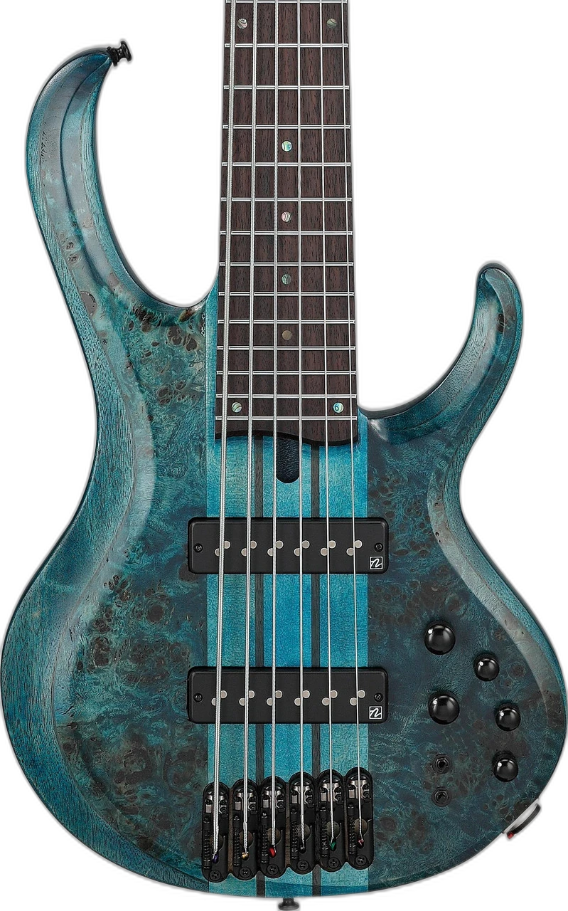 Ibanez BTB946 6 String Cosmic Low Gloss in Blue