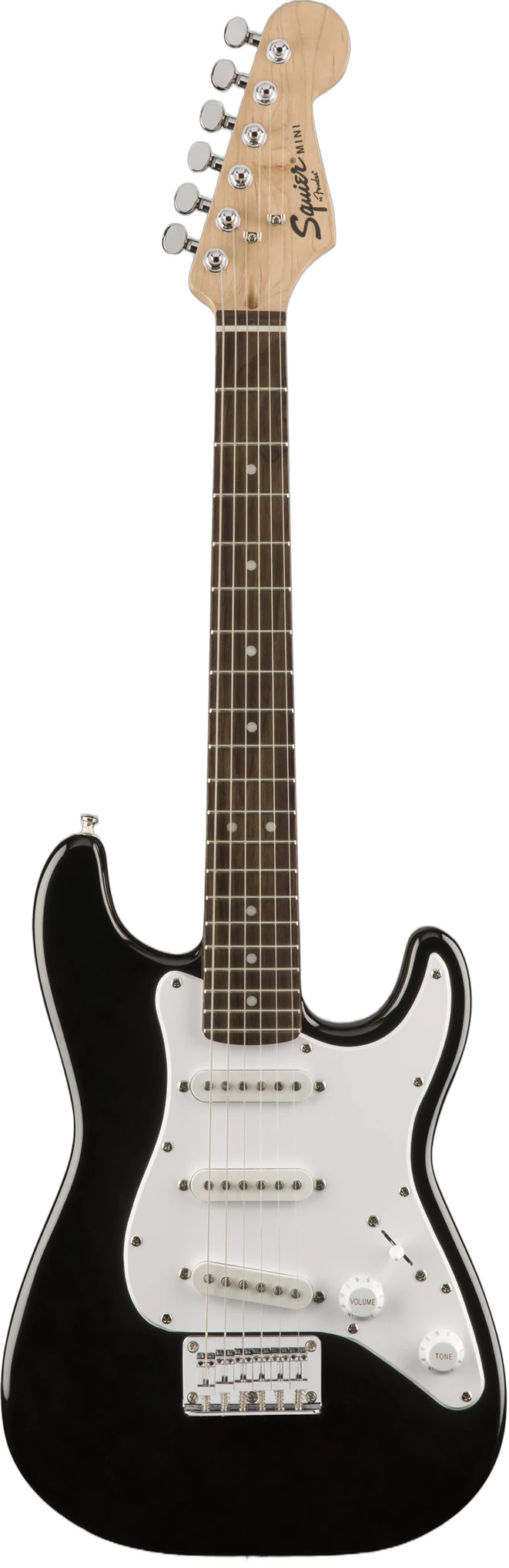 Squier Mini Stratocaster V2 Fingerboard in Black Indian Laurel