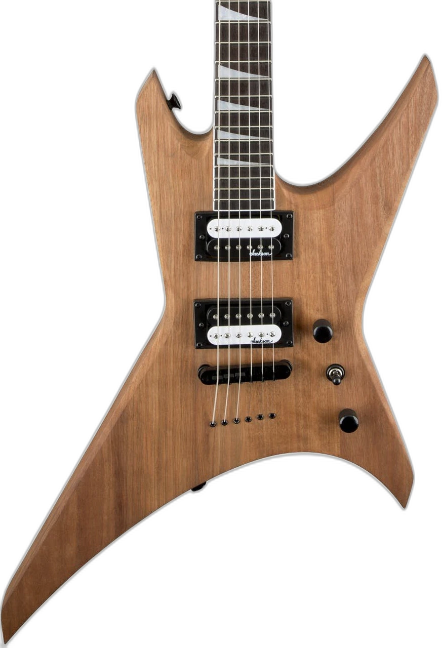 Jackson JS Series Warrior in JS32T Natural Oil Amaranth