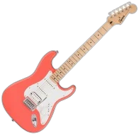 Squier Sonic Stratocaster HSS Tahitian Coral Fingerboard in Maple