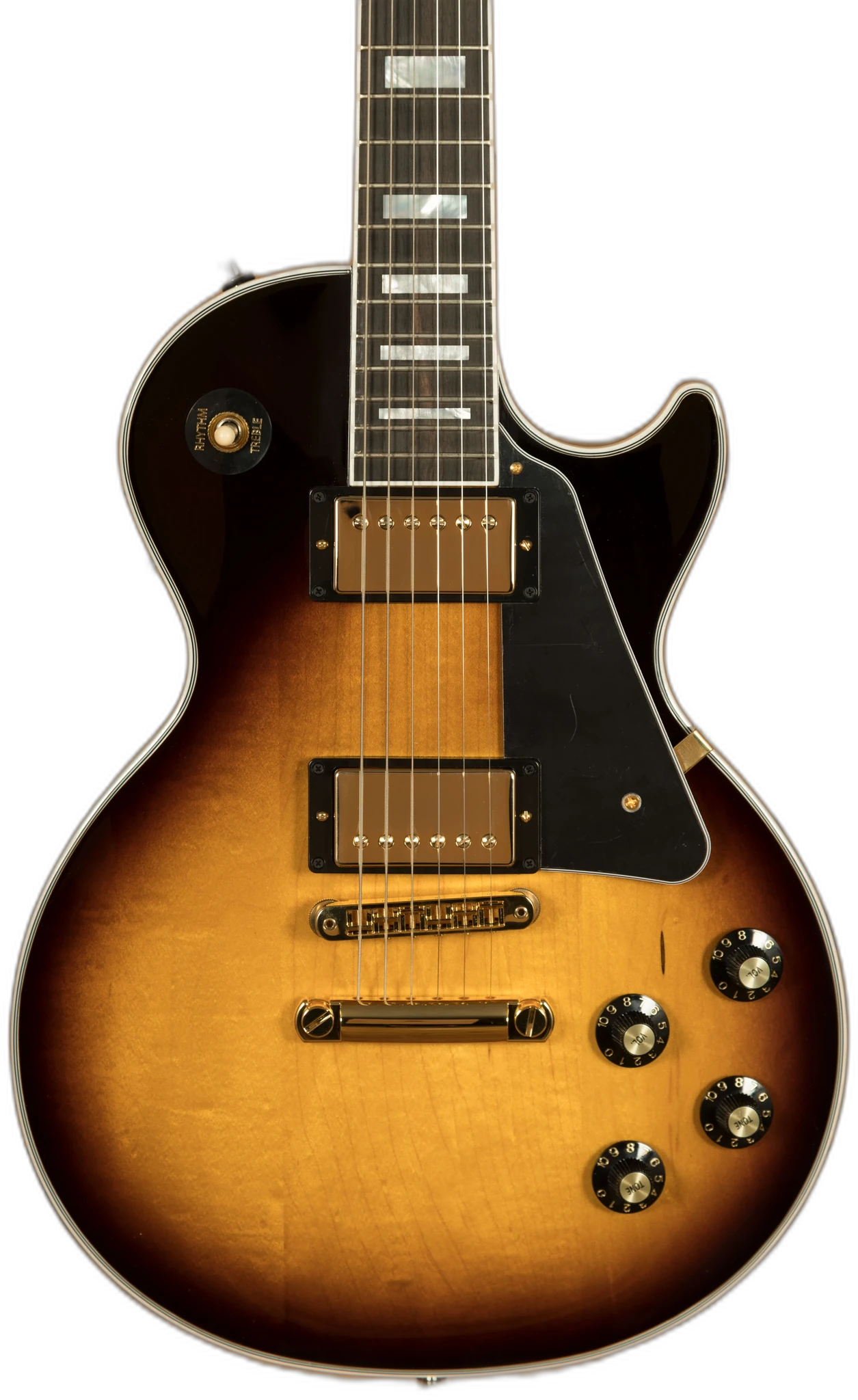 Gibson Les Paul Custom 70s Burst in Tobacco
