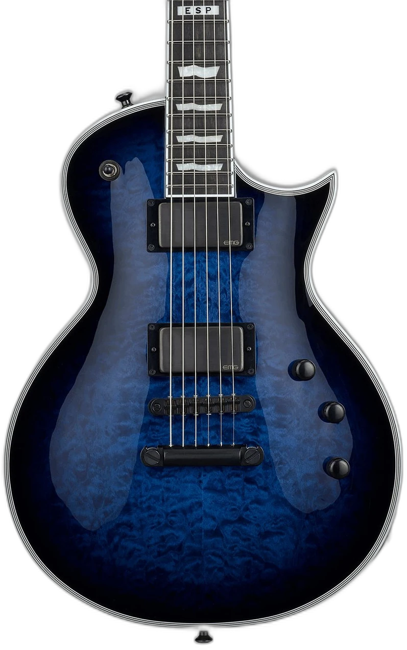 ESP E-II Eclipse in Reindeer in E-II Blue