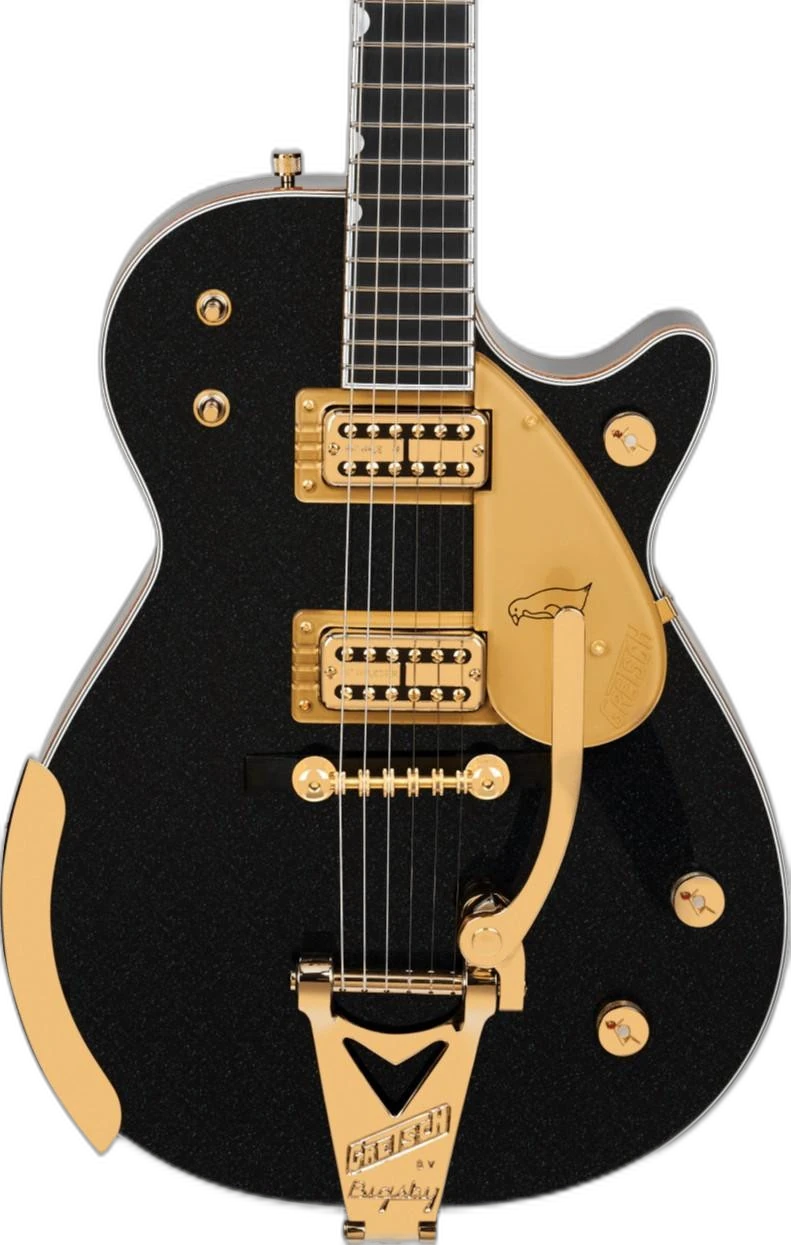 Gretsch G6134TG 58 Limited Edition 1958 Custom Penguin with Bigsby Fingerboard Emerald Night in Ebony
