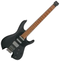 Ibanez Q Series Q54 Headless Guitar Flat in Black