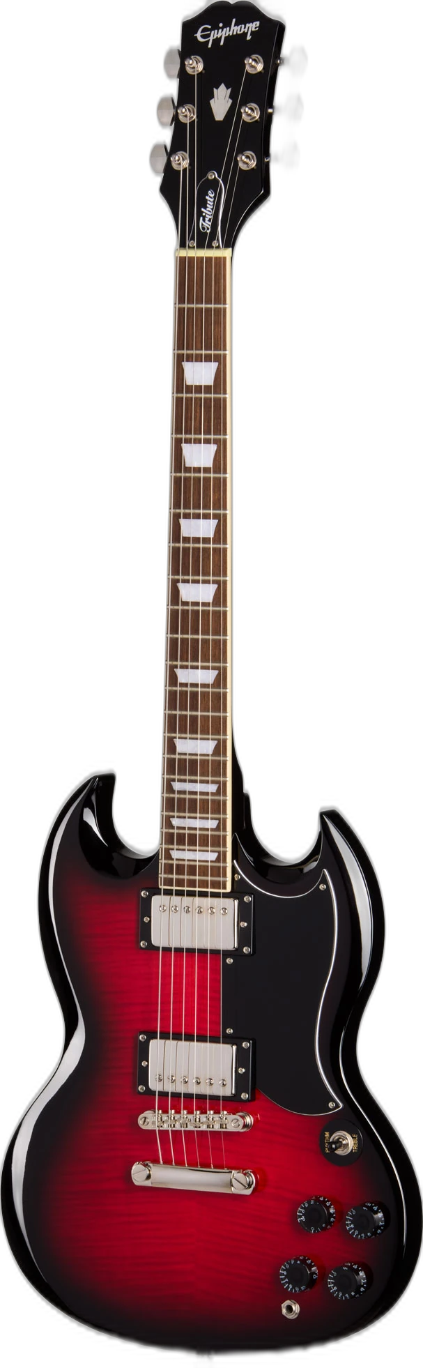 Epiphone SG Tribute Plus Cherry Burst in Standard