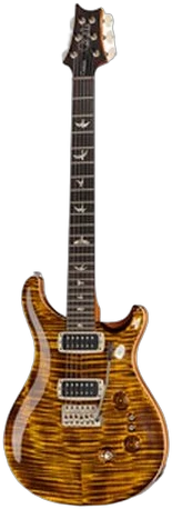 PRS Custom 24 in Gold in Black