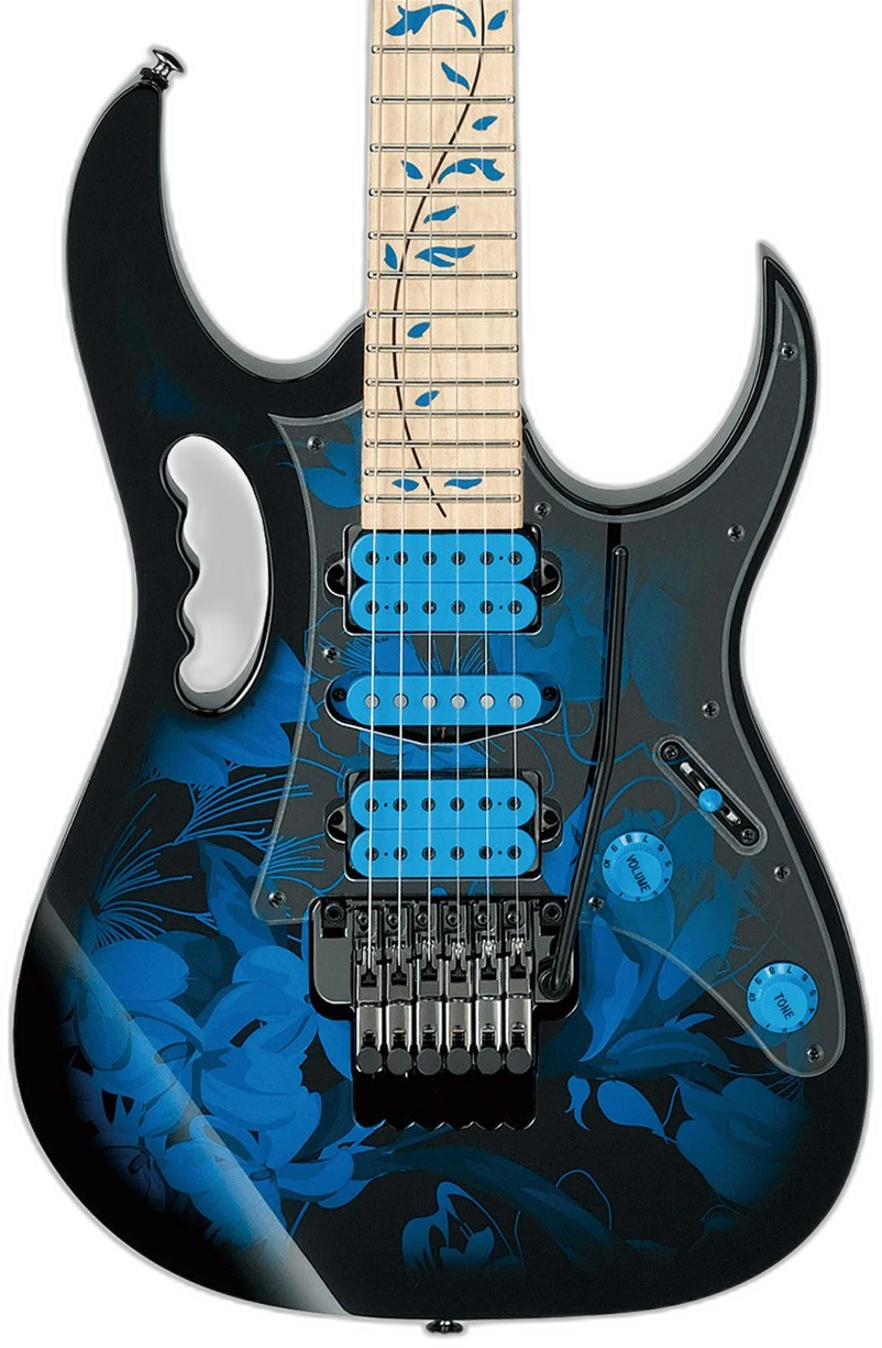 Ibanez JEM77P Floral in Blue