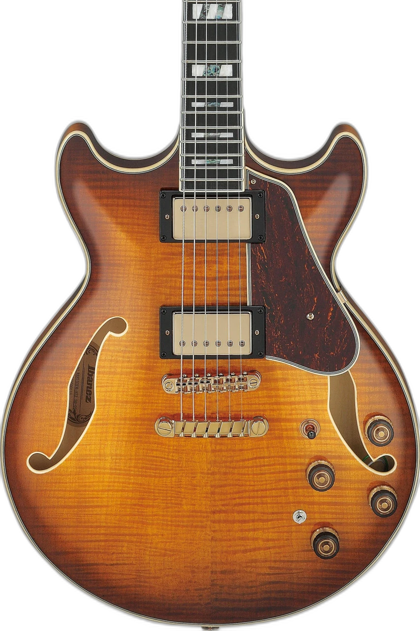 Ibanez AM153FM Antique Burst in Tobacco