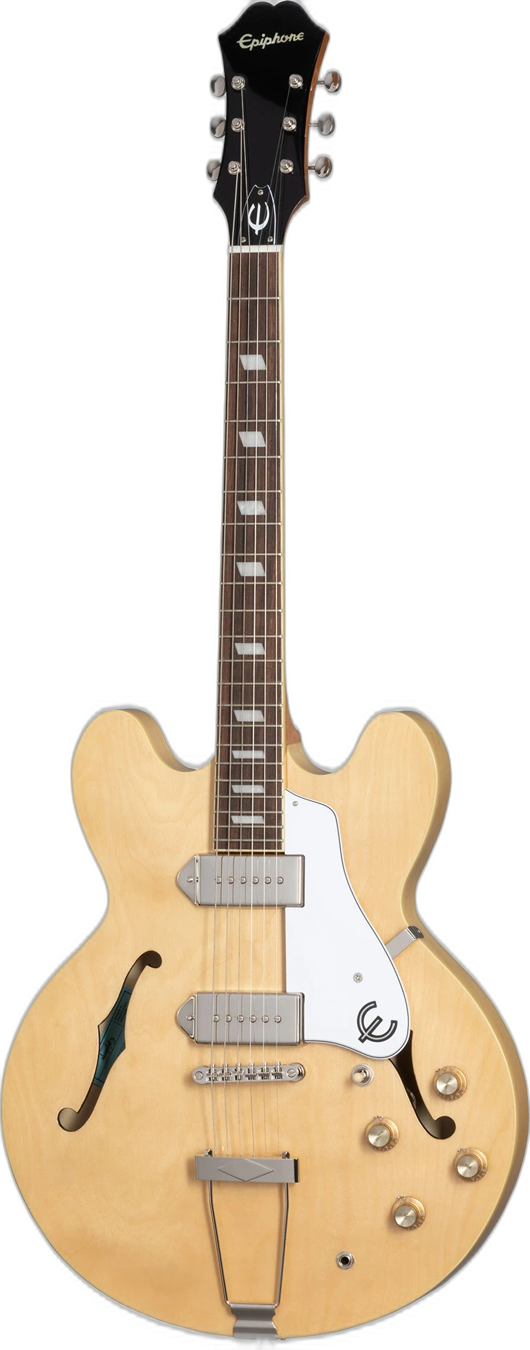 Epiphone Casino Natural Rosewood Fingerboard in Standard