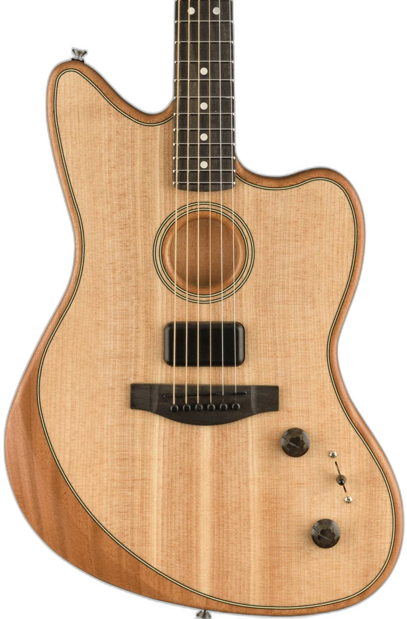 Fender Acoustasonic Jazzmaster in Natural