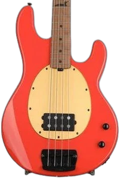 Music Man Sterling Pete Wentz Signature Bass in Fiesta Red
