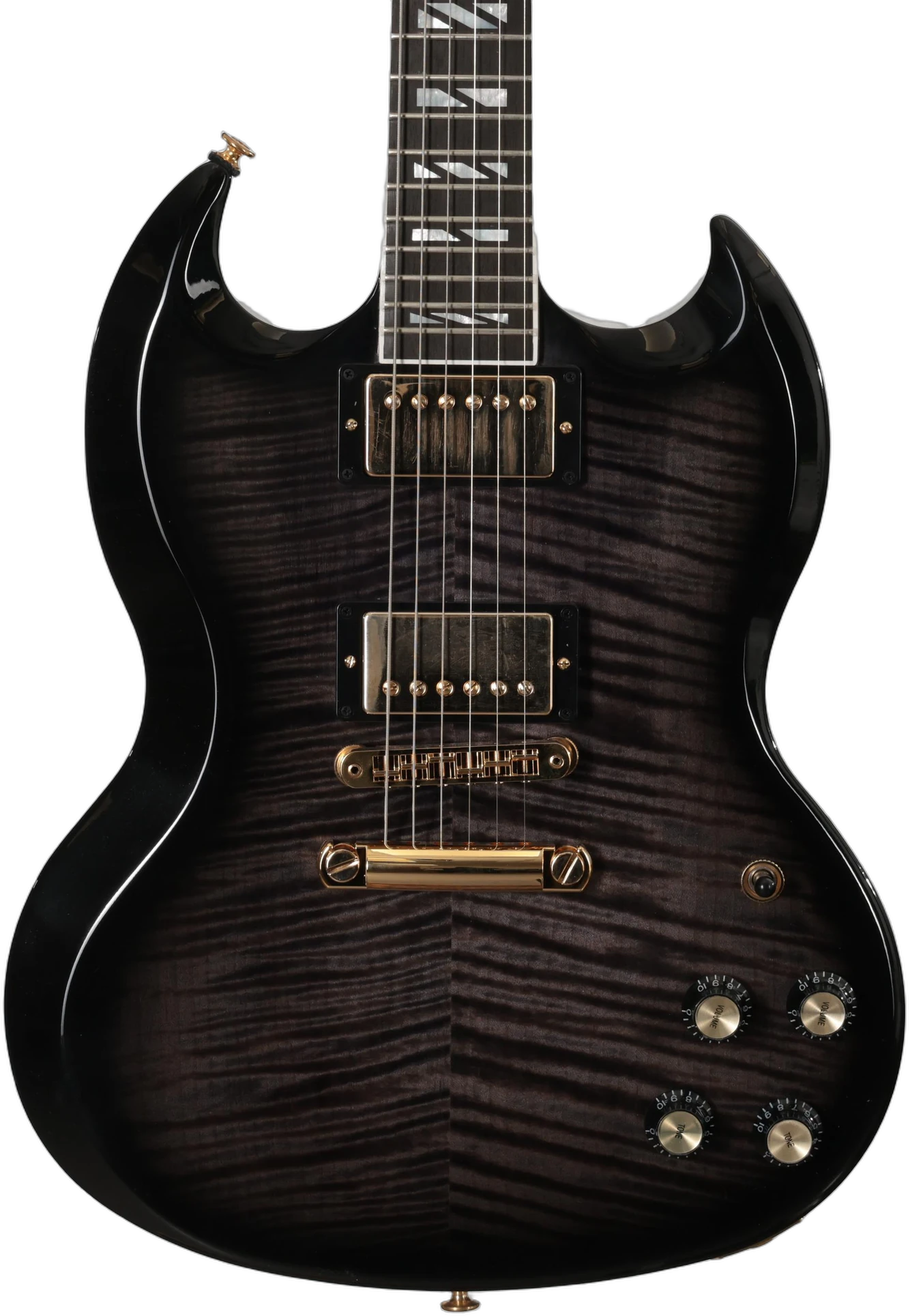 Gibson SG Supreme Translucent Burst in Ebony