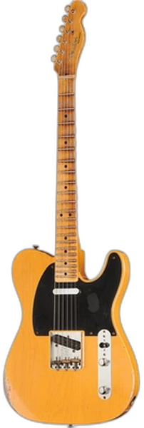 Fender Custom Shop 52 Tele - Journeyman Relic in Butterscotch Blonde