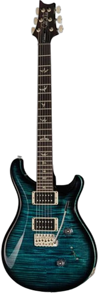 PRS Custom 24 Piezo 10-Top - Cobalt Smokeburst in 10-Top