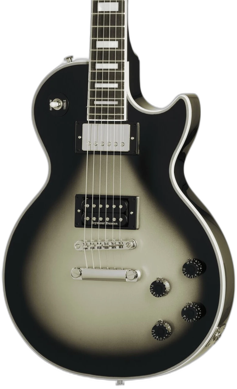 Epiphone Adam Jones 1979 Les Paul Custom Antique in Silverburst