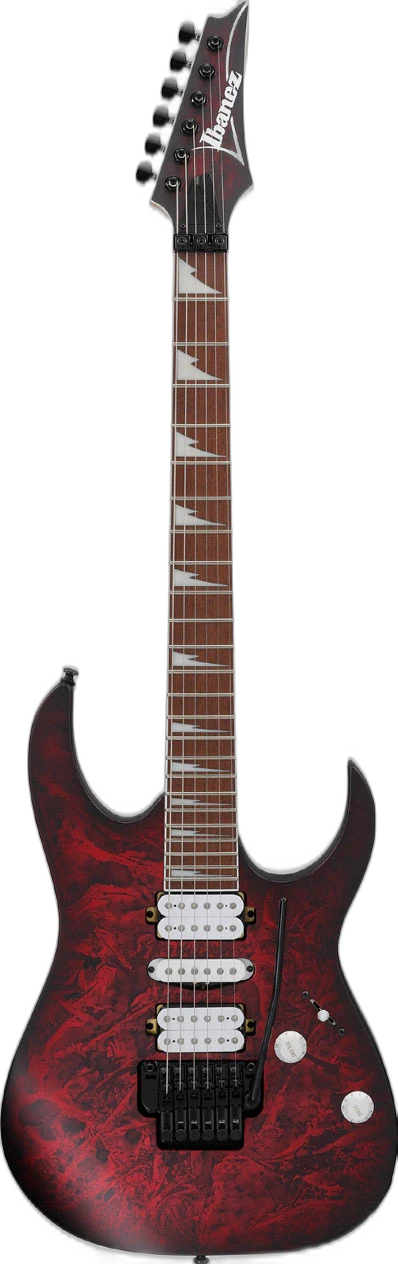 Ibanez RG470DXW Frozen Matte in Wine Red
