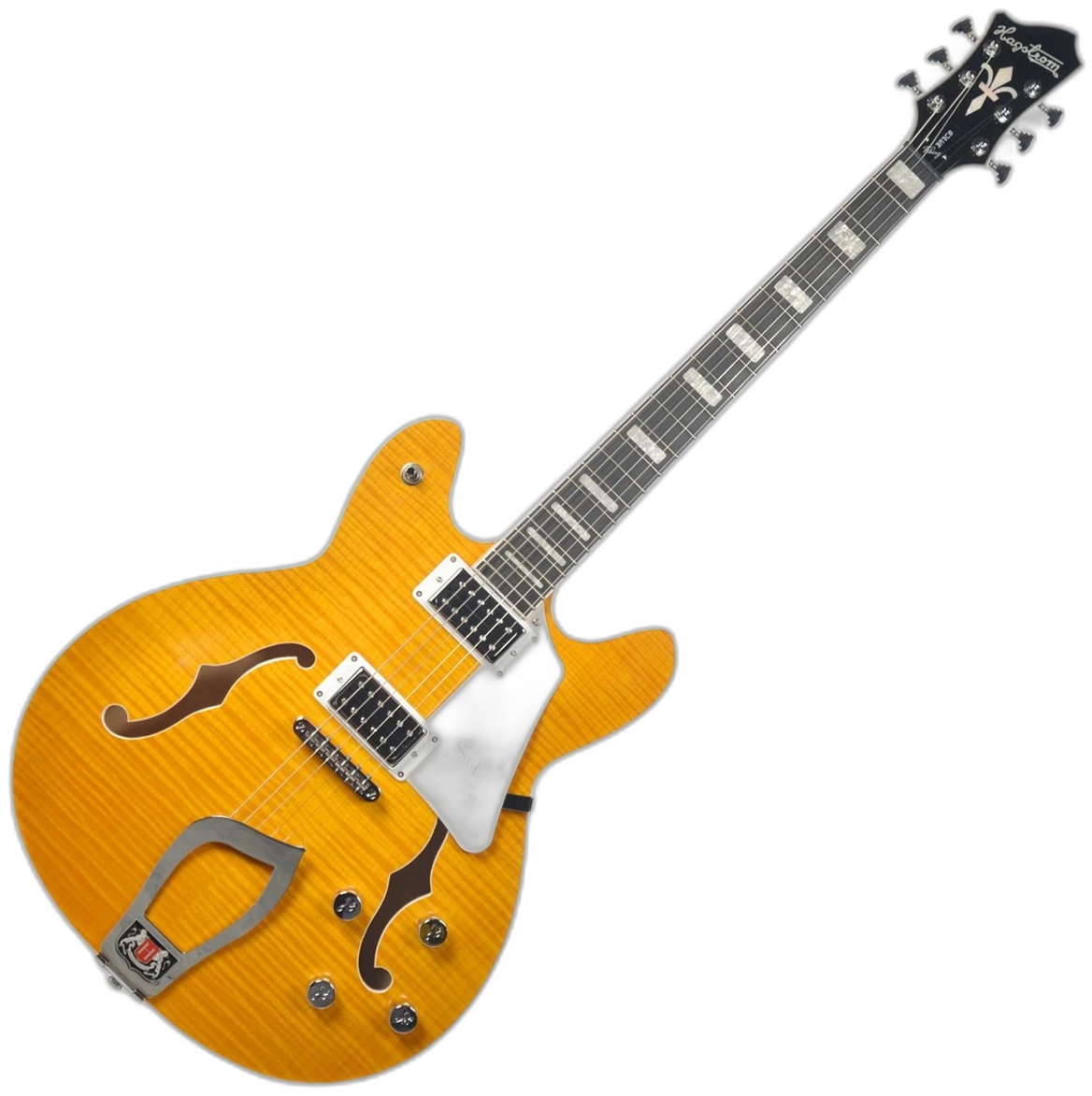 Hagstrom Super Viking Dandy Dandelion in Black