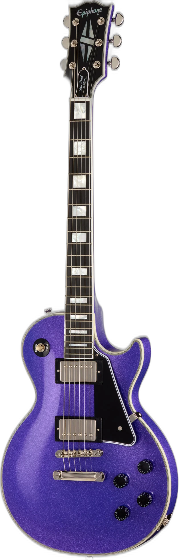 Epiphone Inspired By Gibson Custom Les Paul Custom Amethyst in Sparkle