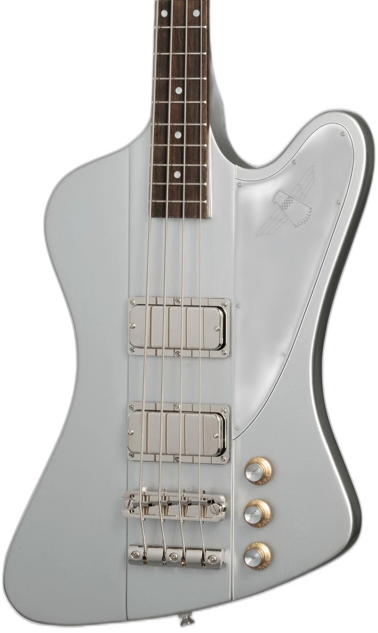 Epiphone Thunderbird '64 in '64 Silver Mist