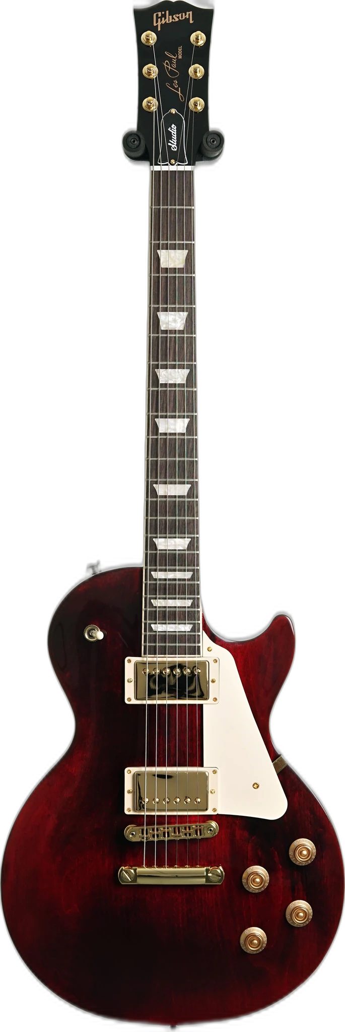 Gibson Les Paul Studio Hardware Wine Red in Gold