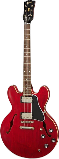 Gibson Custom Shop 1961 ES-335 Reissue VOS Semi Hollow Electric Guitar in 60s Cherry in ES-335