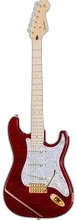 Fender Richie Kotzen Stratocaster In Transparent Burst in Red