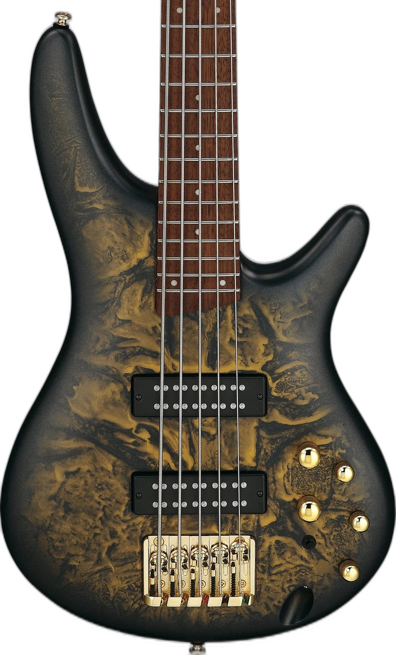 Ibanez SR305EDX Frozen Matte 5-String in Gold 5-String