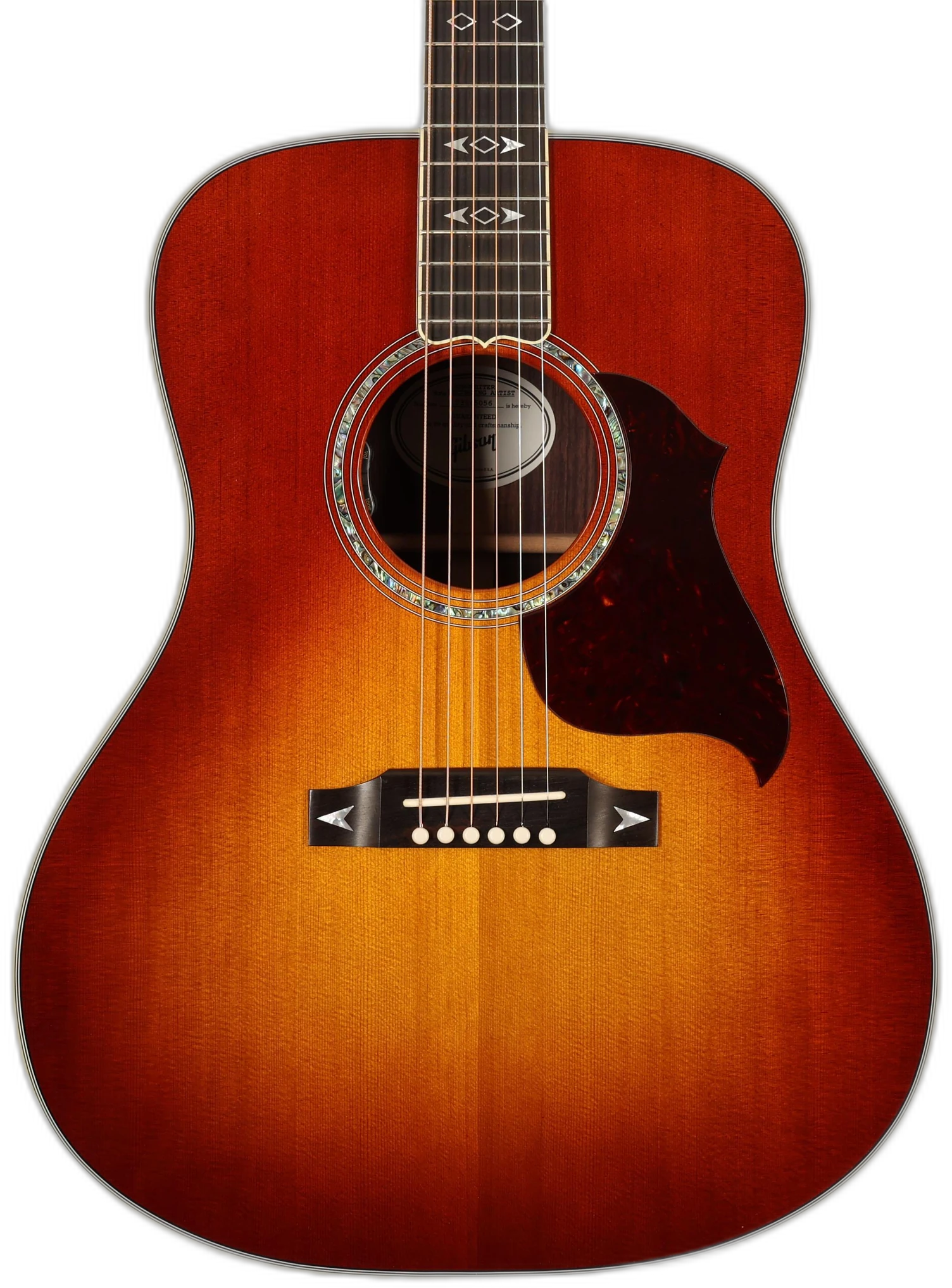 Gibson Songwriter Recording Artist Burst in Rosewood