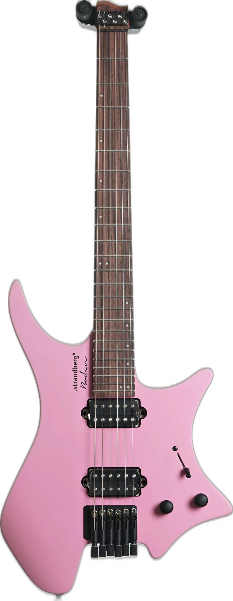 Strandberg Boden Essential 6 Coral Pink in Black Granite