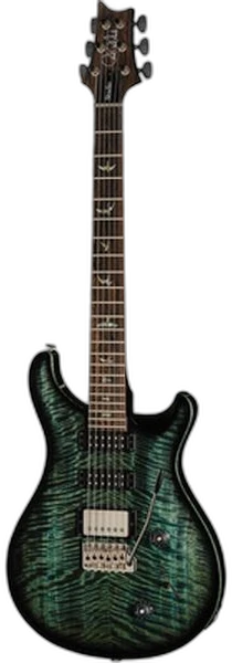 PRS Limited Edition Studio Mango Top Electric Guitar in Cobalt Smokeburst With Stained Binding in Standard