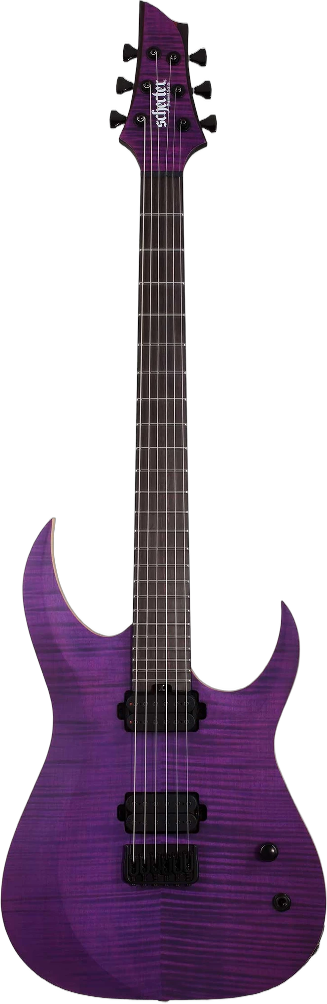 Schecter John Browne TAO-6 Satin Trans Purple in TAO-6