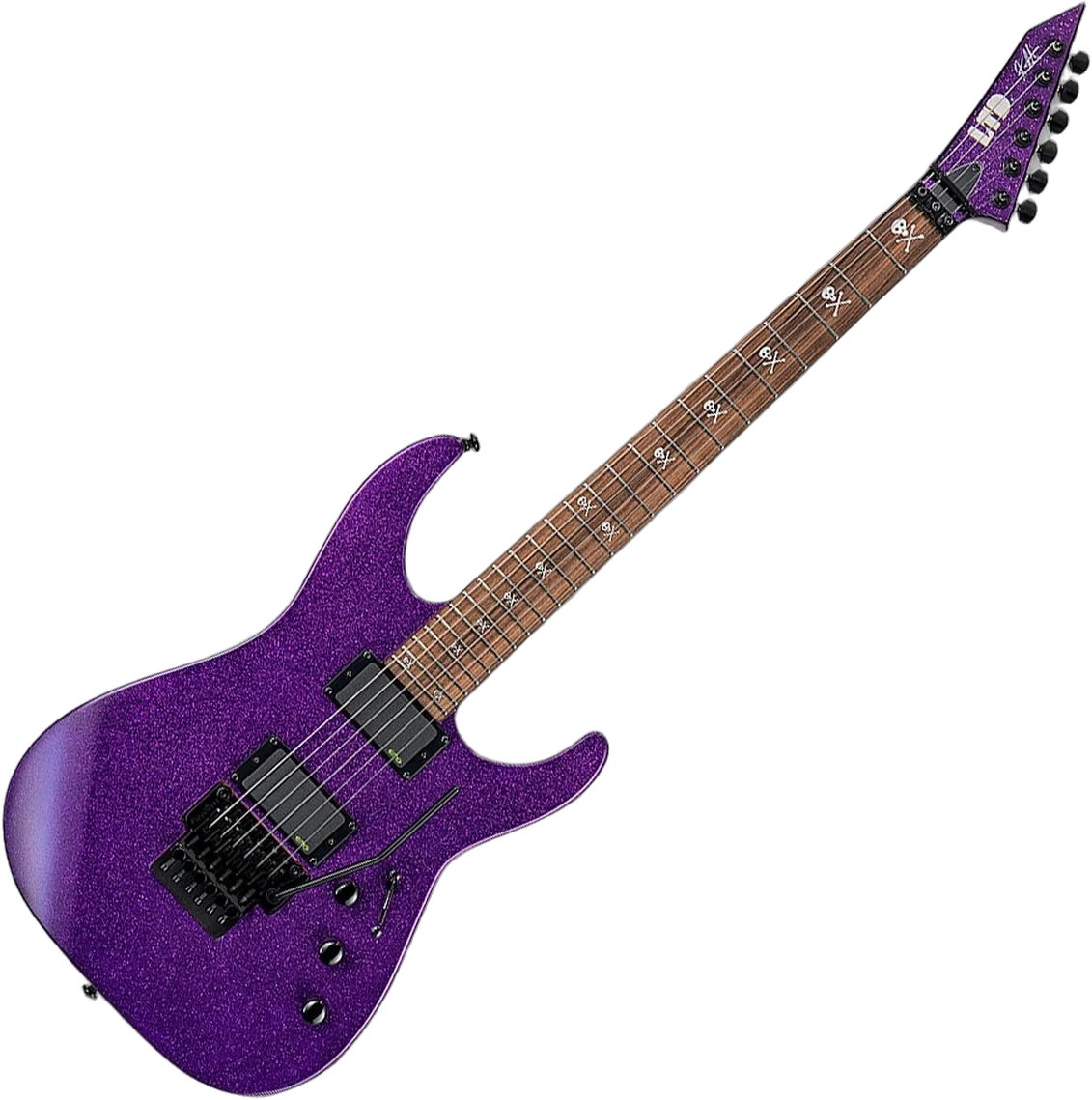 ESP LTD KH-602 Kirk Hammett Sparkle