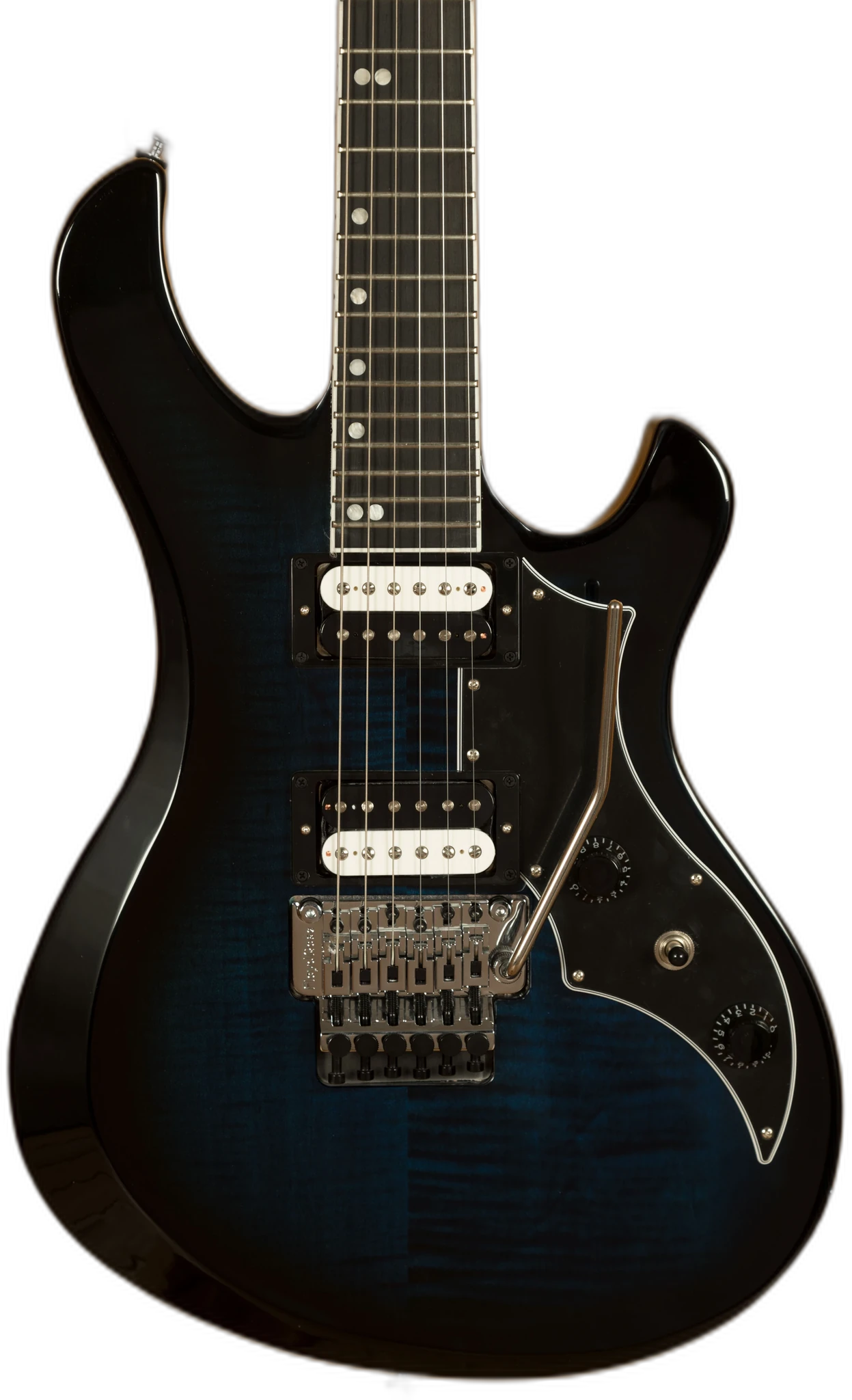Gibson Victory Floyd Rose in Deep Ocean Burst in Standard