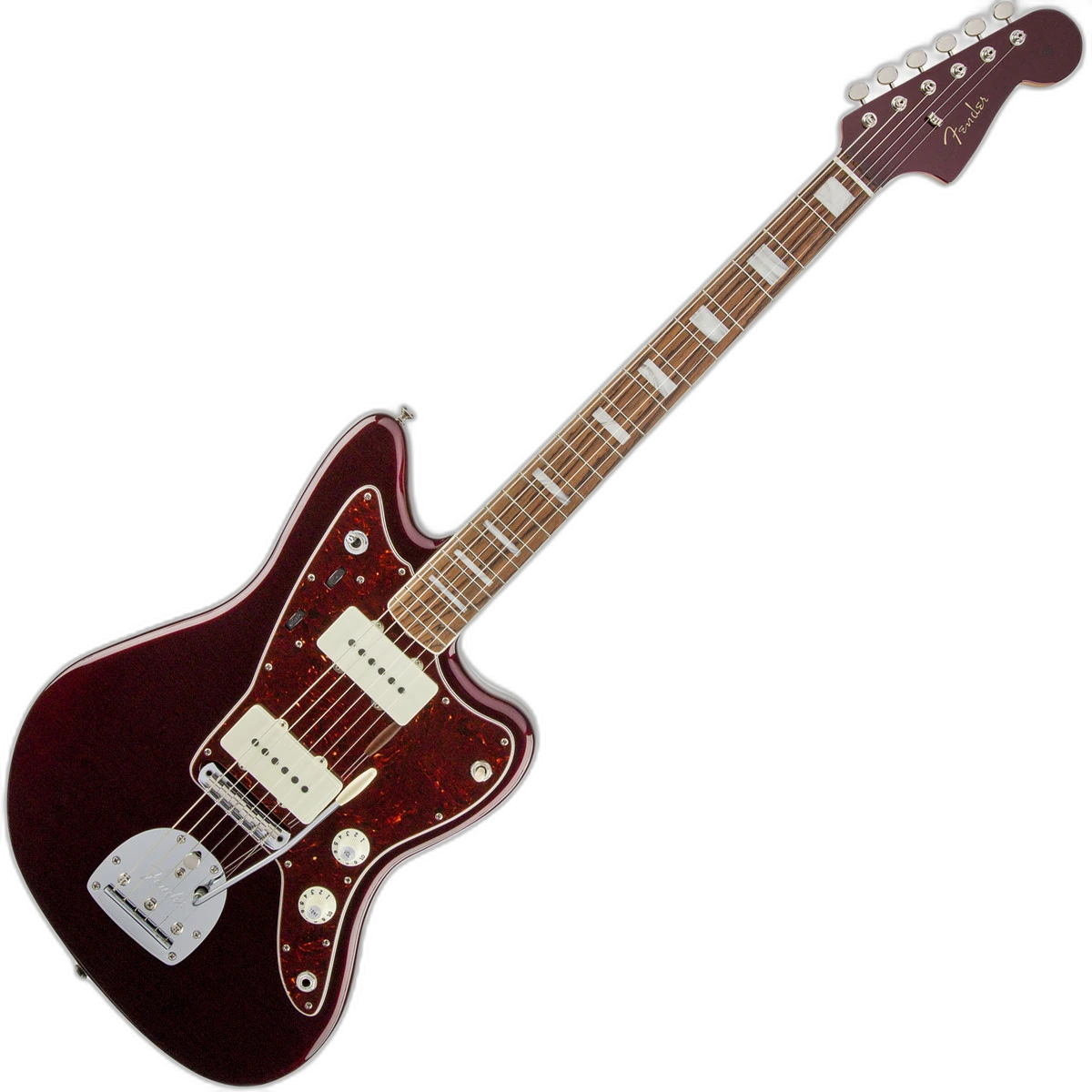 Fender Troy Van Leeuwen Jazzmaster Bound Rosewood Fingerboard Oxblood in Standard