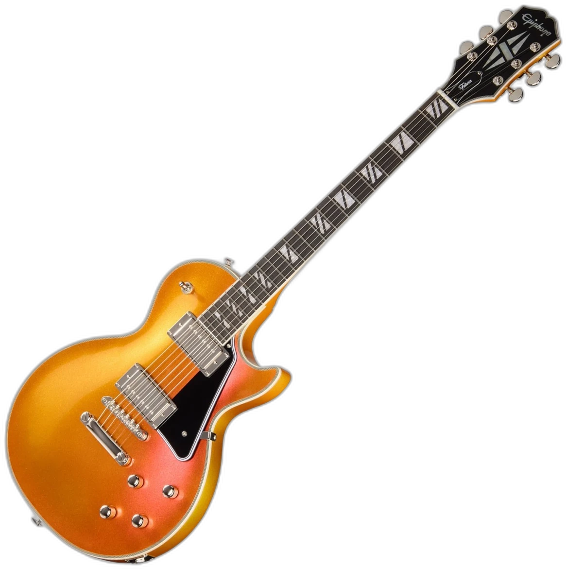 Epiphone Futura Les Paul Custom in Firestorm Shift in Standard