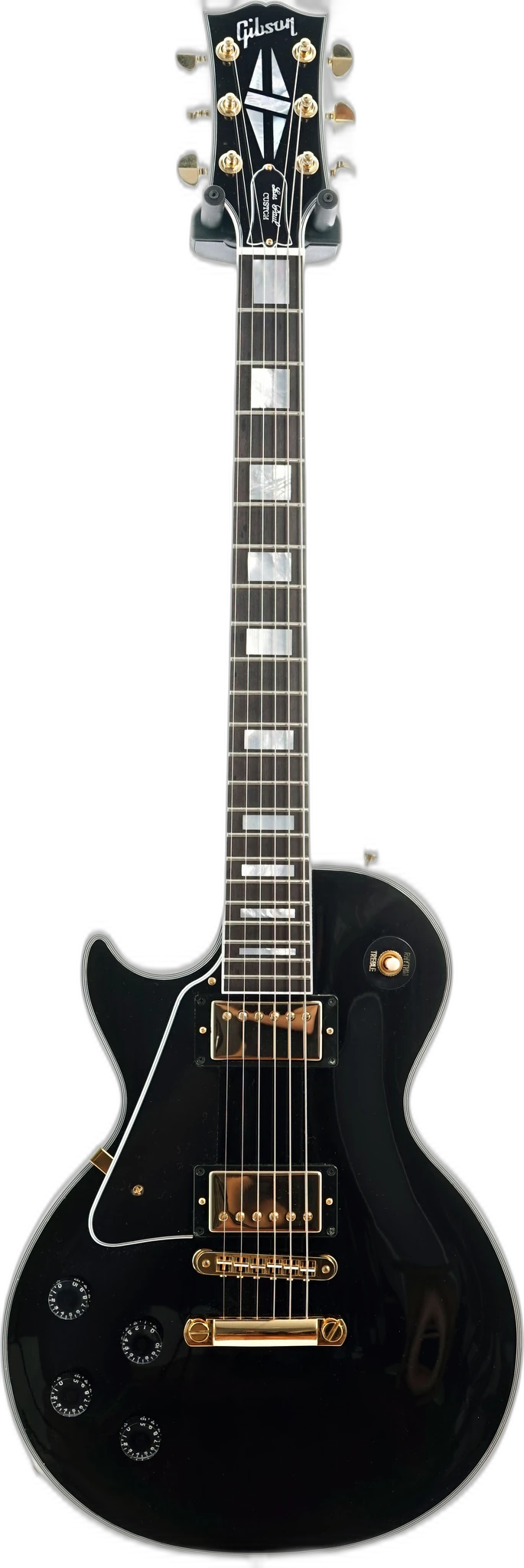 Gibson Custom Shop Les Paul Custom Fingerboard Gloss Left Handed in Ebony