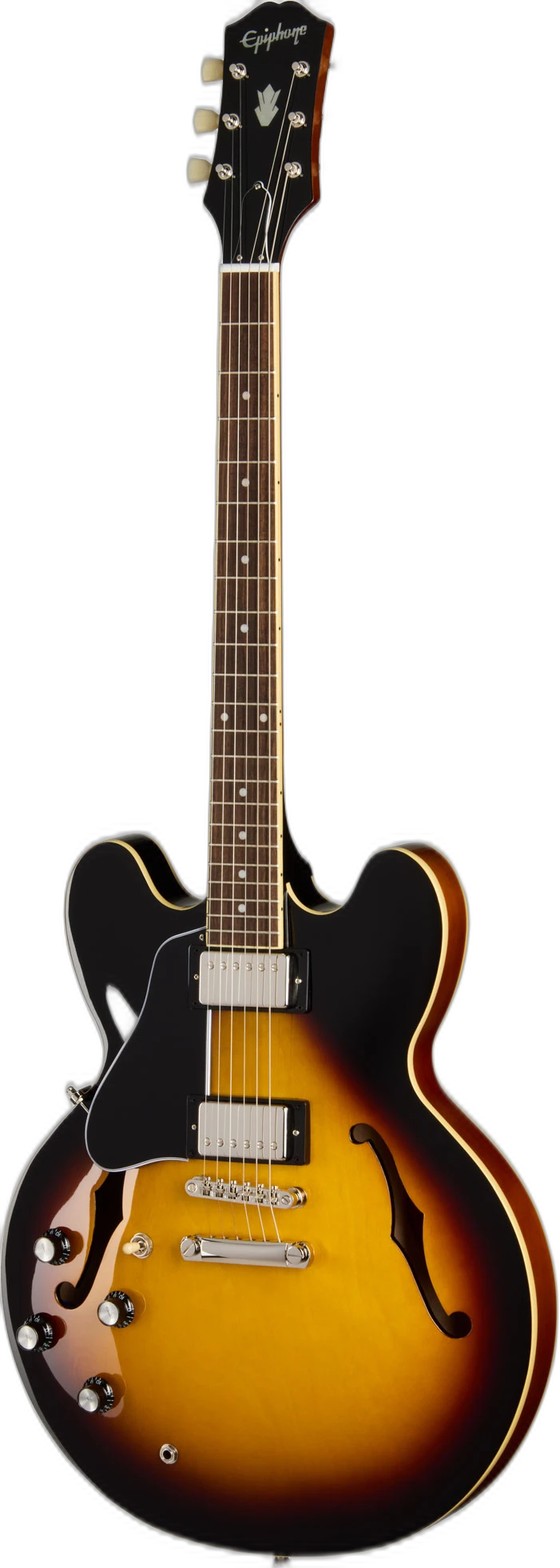 Epiphone ES-335 Fingerboard Left Handed in ES-335 Vintage Sunburst Rosewood