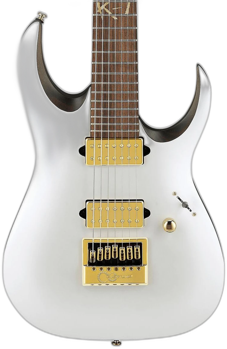 Ibanez K7YANG Head Signature Model Flat in White