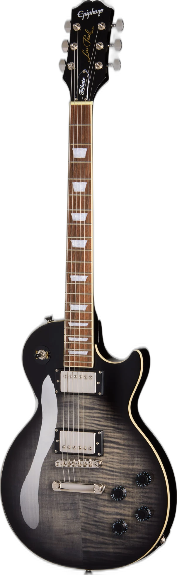 Epiphone Les Paul Tribute Plus Burst in Ebony