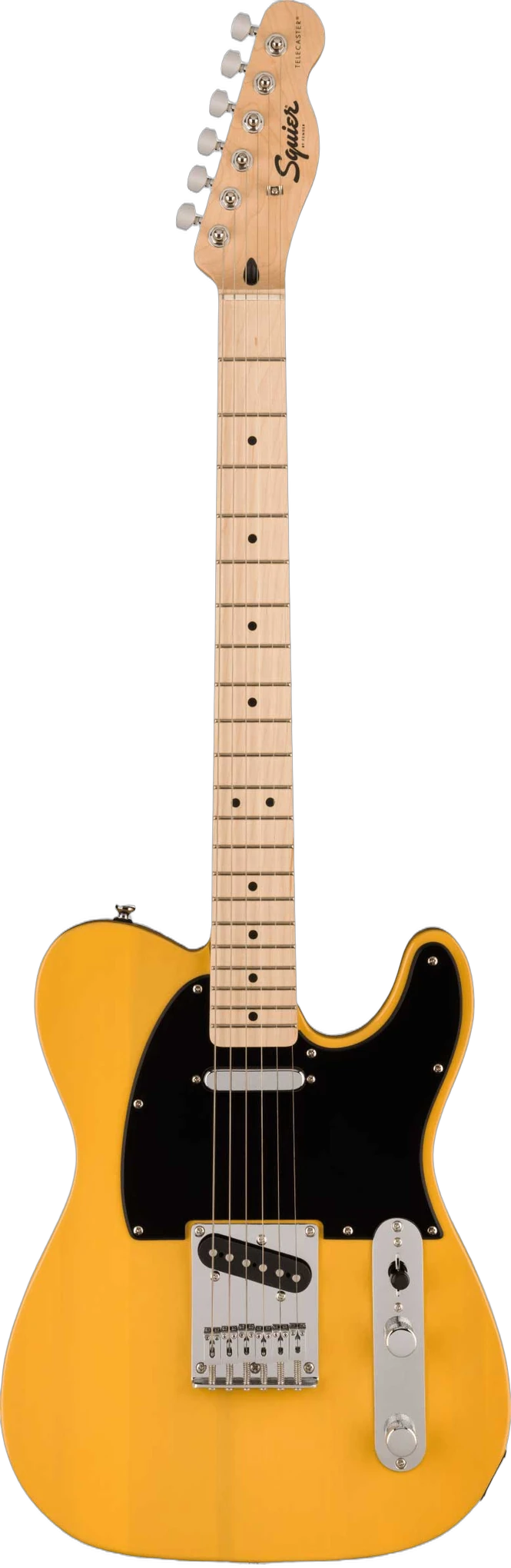 Squier Sonic Telecaster Butterscotch Blonde Maple Fingerboard in Standard
