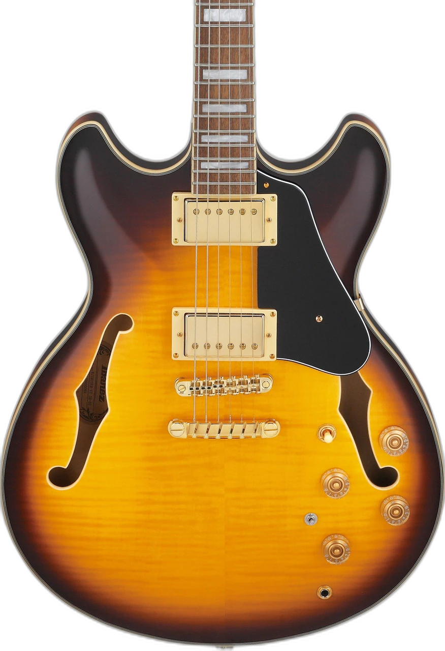 Ibanez JSM10EM John Schofield Signature Two-Tone Burst in Two-Tone