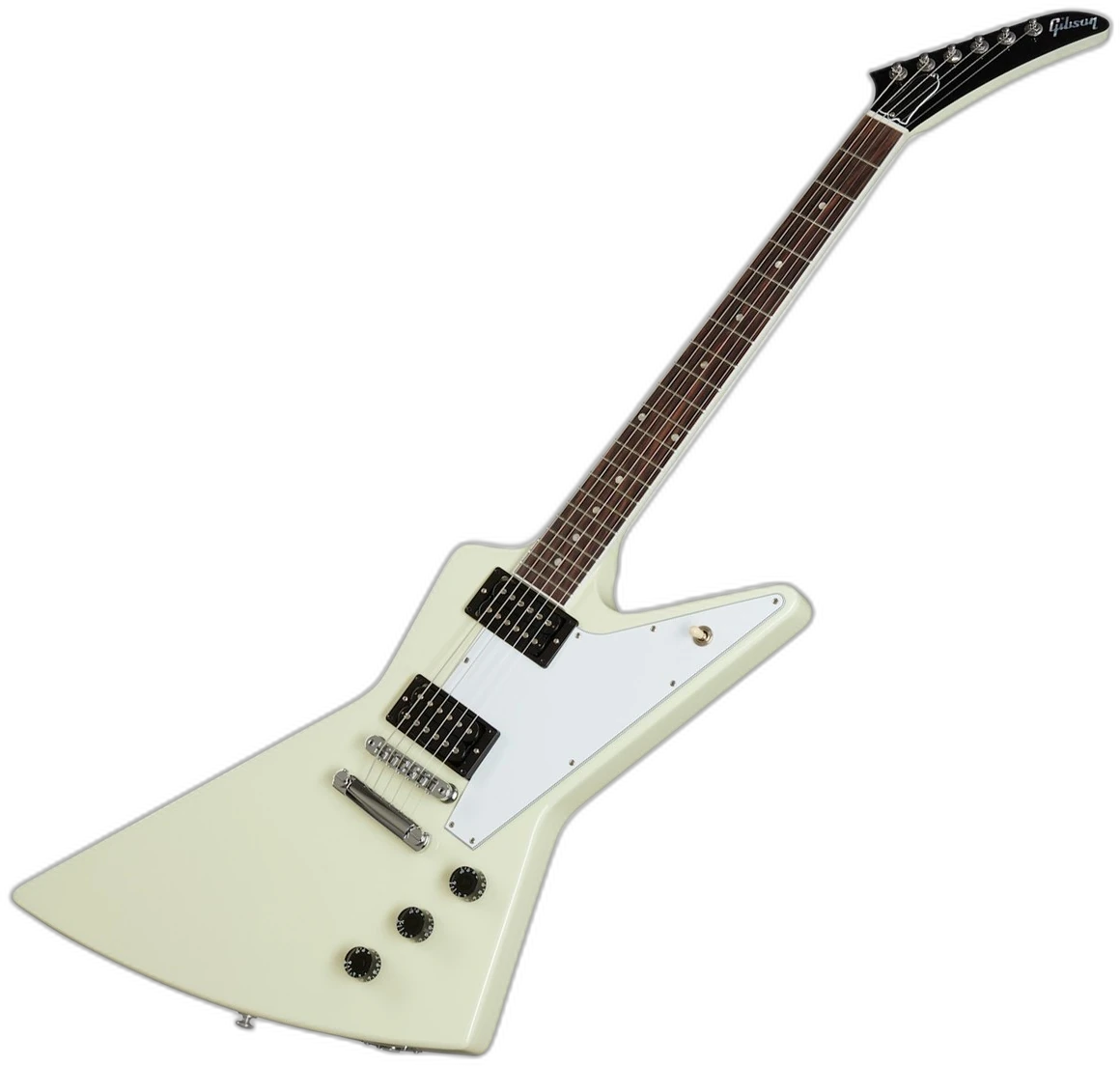 Gibson Classic Explorer in 70s White