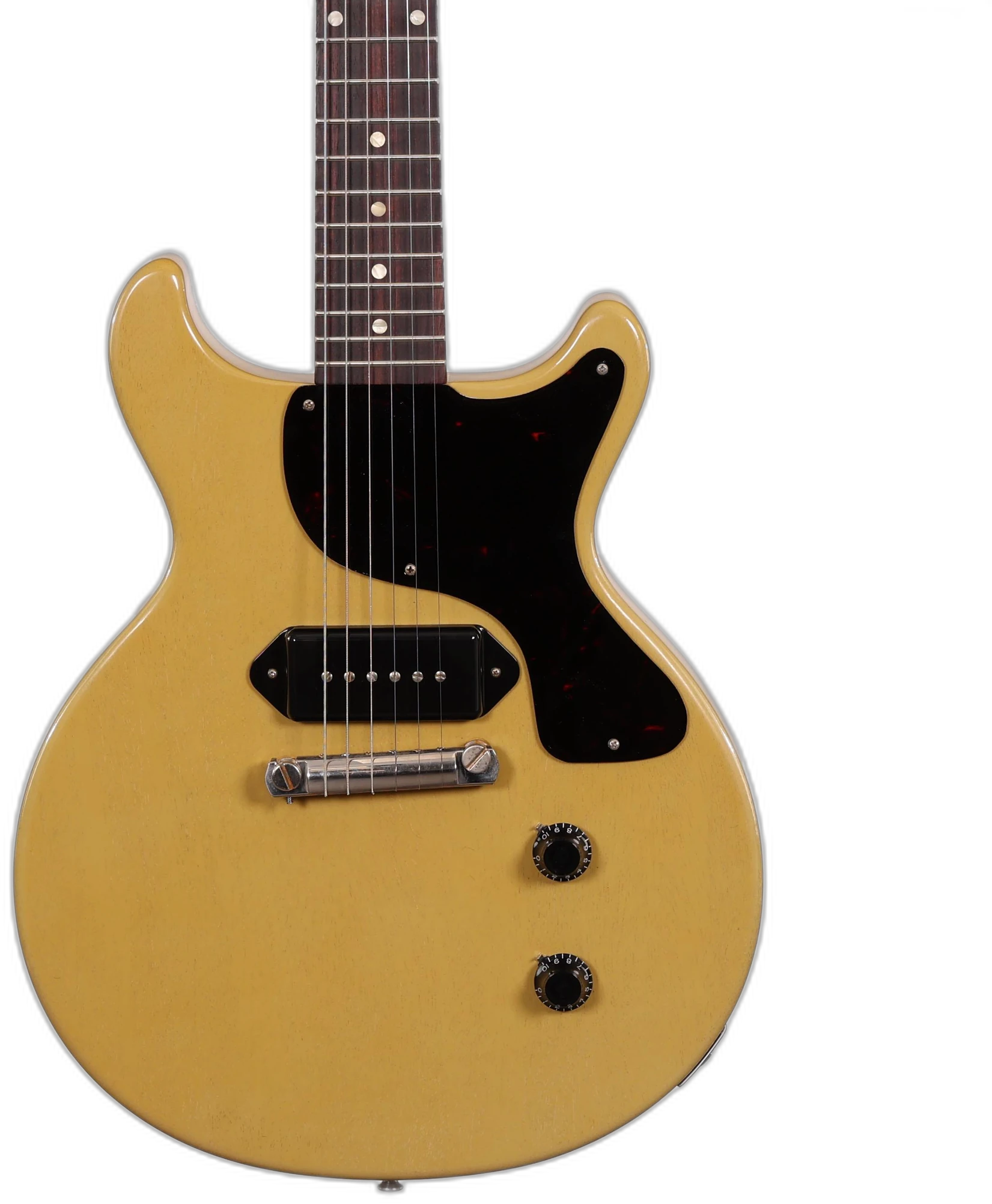 Gibson Custom Shop 1958 Les Paul Junior Double Cut Reissue in TV Yellow
