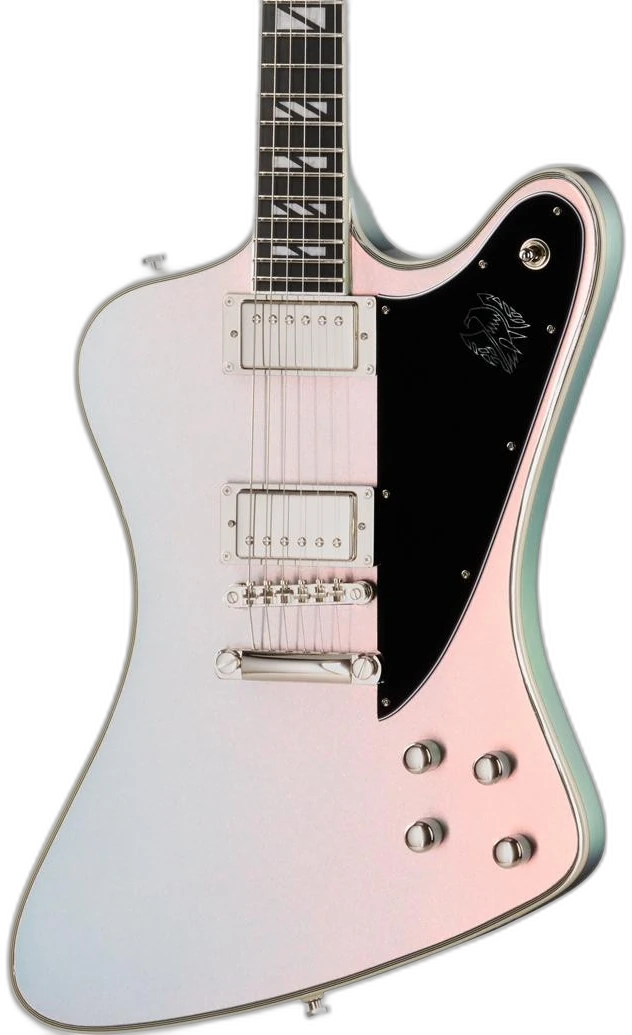 Epiphone Firebird Custom Futura Shift in Quicksilver