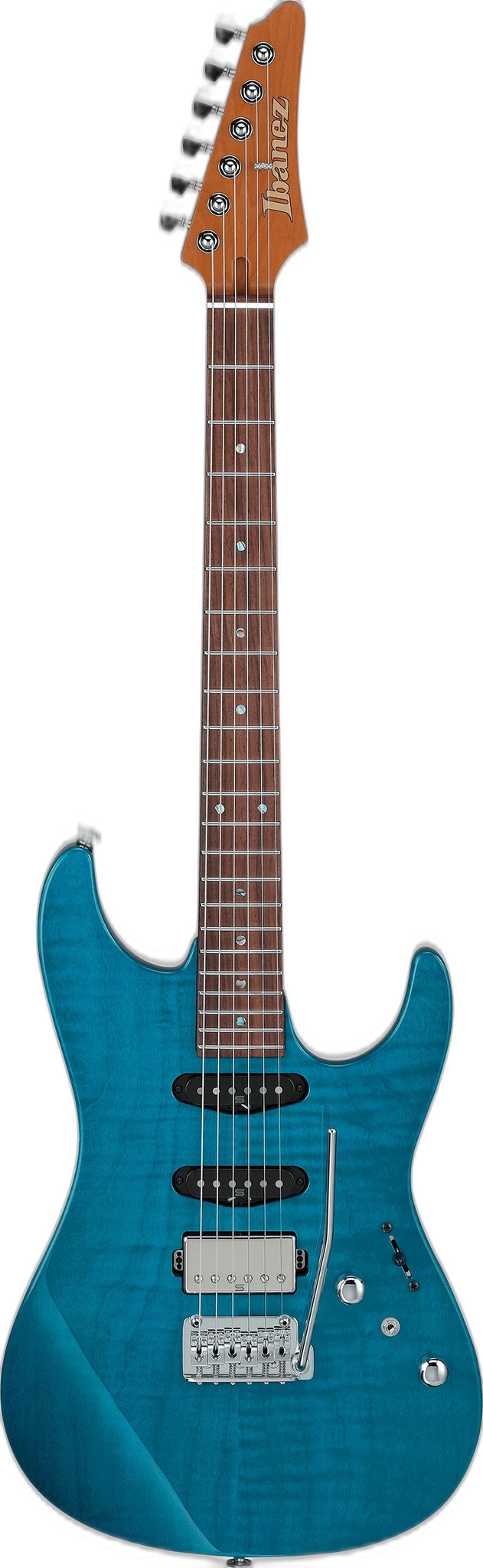 Ibanez MMN1 Martin Miller Transparent Aqua in Blue