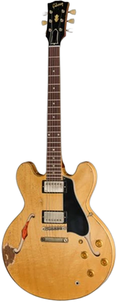 Gibson Custom Murphy Lab 1959 ES-335 - - Ultra Heavy Aged Vintage in ES-335 Rosewood Natural