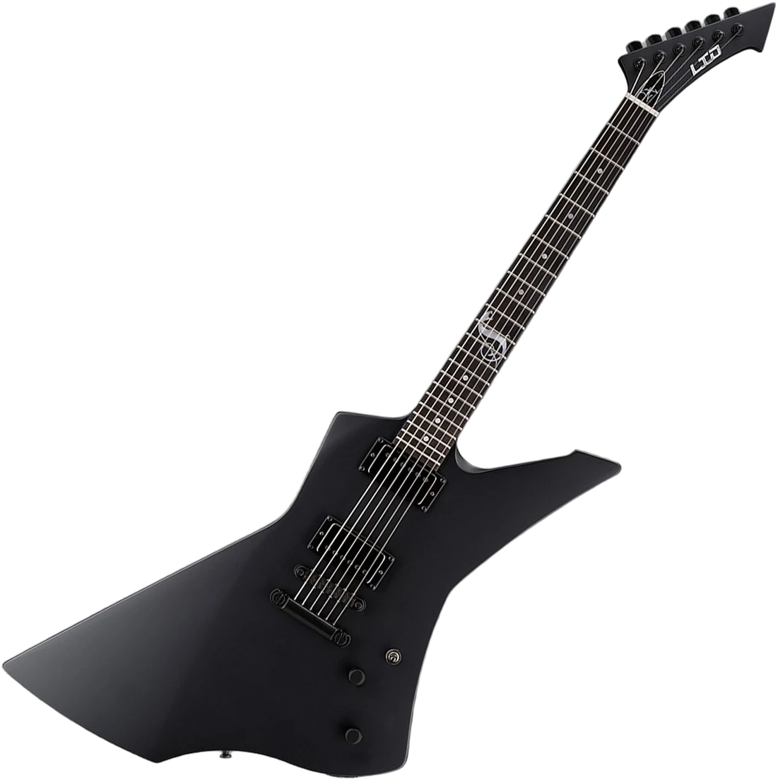 ESP Snakebyte in LTD James Hetfield Black Satin