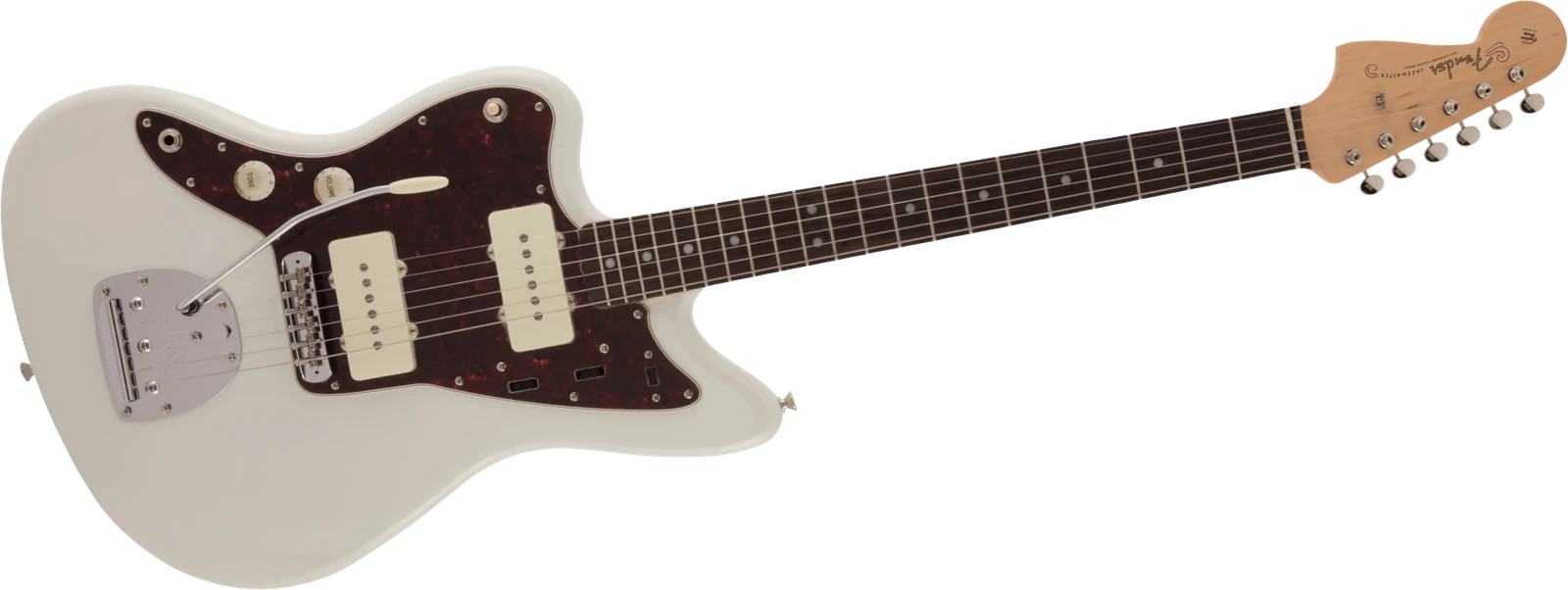 Fender Traditional Jazzmaster in Made Japan 60s Olympic White Rosewood Left Handed