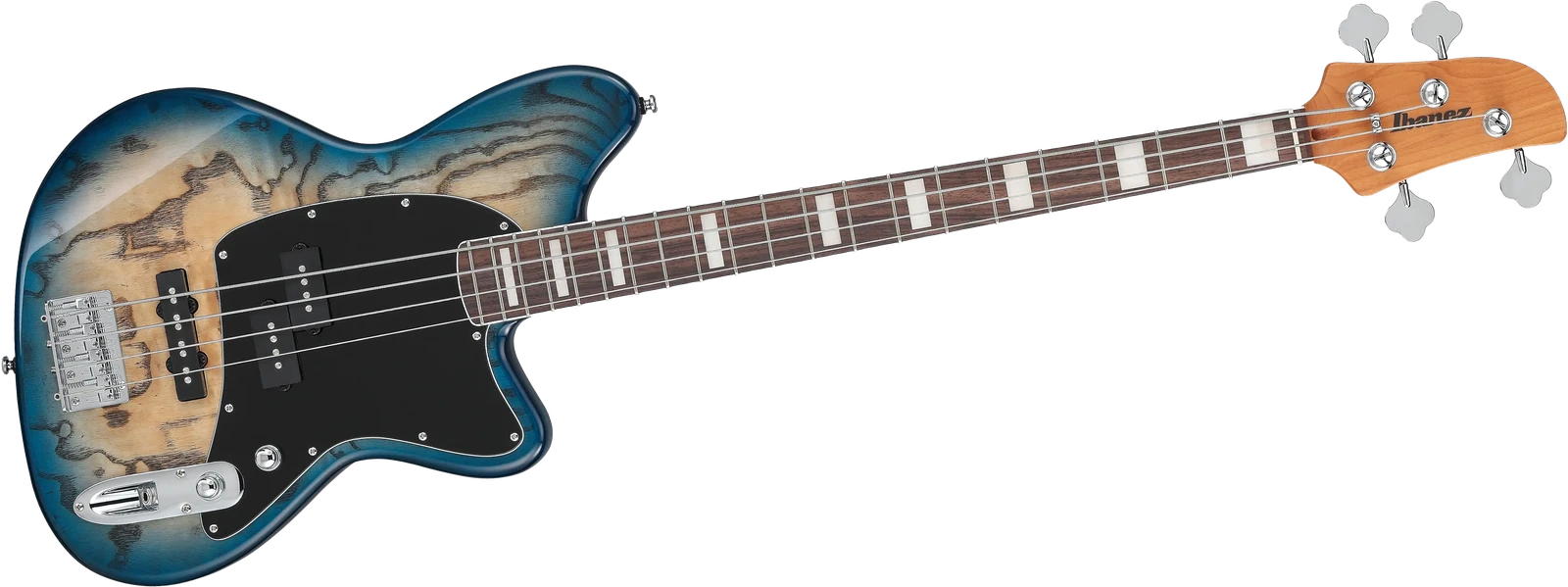 Ibanez Talman TMB400TA Cosmic Starburst in Blue